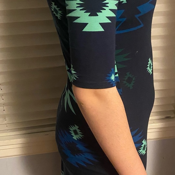 Lula Roe Geometric Pattern Dress - Picture 4 of 9